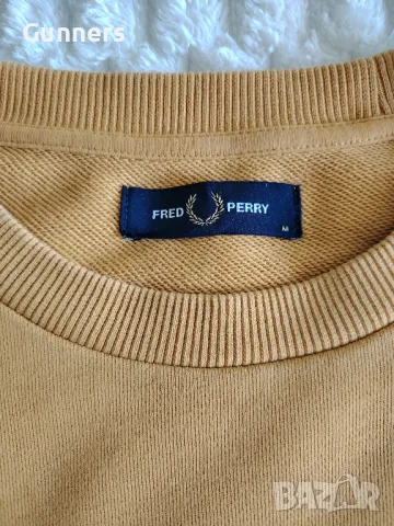 Fred Perry Crewneck Shirt, M, снимка 4 - Блузи - 49495784