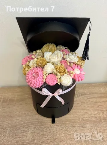 Кутия с чекмедже за завършване със соеви свещи 