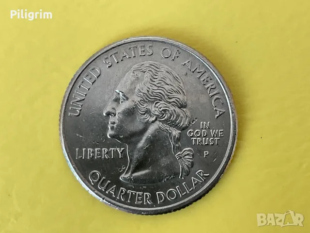 САЩ 25 цента 2006 г. (Р), Nevada., снимка 2 - Нумизматика и бонистика - 55725691
