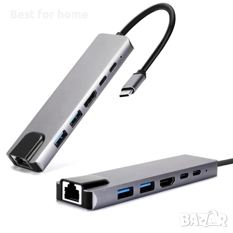 Премиум USB-C към HDMI 4K Адаптер – За MacBook, iPad, Лаптопи и Смартфони, снимка 2 - Друга електроника - 53089058