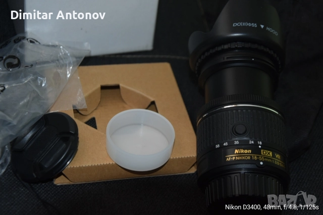 Продавам нов обектив Никон 18-55мм, снимка 7 - Обективи и филтри - 52007011