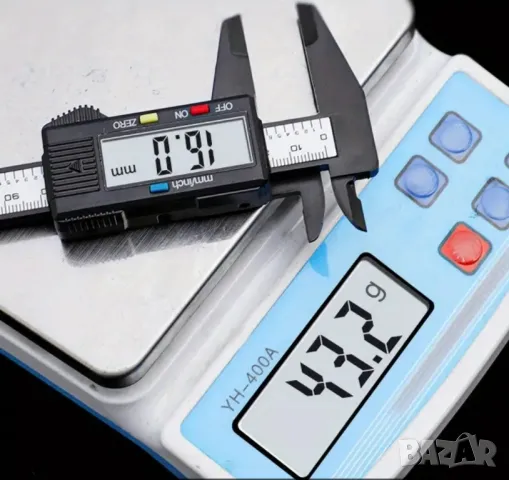 Шублер дигитален чисто ное, снимка 4 - Шублери - 48006408