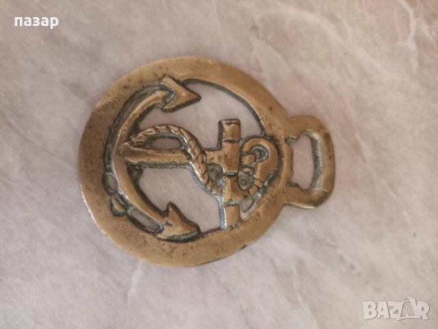 Бронзови котви колекция 2 броя , снимка 4 - Антикварни и старинни предмети - 52176121