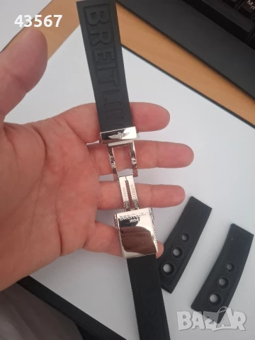 breitling deployment Claps 100% оригинал !!!, снимка 5 - Каишки за часовници - 50783060