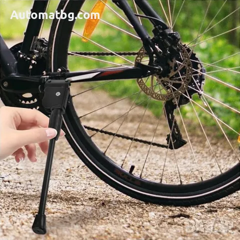 Степенка за велосипед Automat, PA379, 31см, Черен, снимка 2 - Части за велосипеди - 49150719