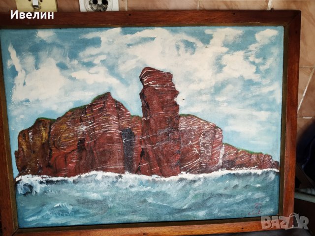 картина-морски пейзаж, снимка 3 - Картини - 29867333