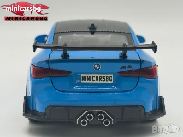 Метална количка: BMW M4, снимка 9 - Колекции - 50243107