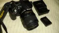 Фотоапарат NIKON D3100 + обектив NIKON 18-55mm AF-S DX VR, снимка 1