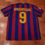Барселона - Barcelona - Nike - Ibrahimovic №9 сезон 2009/2010, снимка 9
