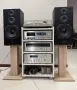 🔈Ретро аудио сет PIONEER синя серия - усилвател, тунер, дек, грамофон, тонколони и рак шкаф🔈, снимка 1