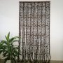 Декоративно пано - завеса дърво, ръчна изработка, 40 ресни / модел 4