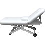 Електрическа кушетка Wenga (1мотор) 194 x 75 x 66/92 см - черна/бяла, снимка 5