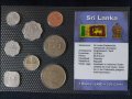 Комплектен сет - Шри Ланка 1978 - 2006 , 8 монети 
