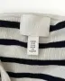 Strapless stripes Crop top h&m, снимка 3