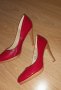 Обувки на ток- Buffalo (червени, 39 размер), снимка 1 - Дамски обувки на ток - 37101432