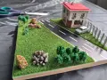Диорама "Къщурка с Трабант", снимка 6