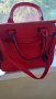 Дамска червена чанта, снимка 1 - Чанти - 34492977