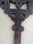 Дървен християнски кръст от Етиопия, снимка 6