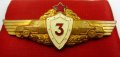 Военен нагръден знак-Военни шофьори-Трети клас-Офицерски знак, снимка 2