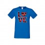 Мъжка тениска Свети Валентин Love 3, снимка 2