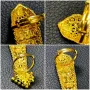 Златен пръстен напръстник prasten zlaten 14 k 585 gold , снимка 7