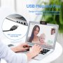Нова USB Уеб камера за компютър, лаптоп с микрофон 720p , снимка 4