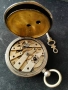 Швейцарски джобен часовник 1900г. с посребрени капаци - с ключе - ПЕРФЕКТЕН - ПРОМОЦИЯ, снимка 10