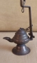 лампа маслена месинг ретро за колекционери , снимка 3
