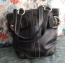 Дизайнерска дамска чанта "Coach"® / естествена кожа / genuine cowleader bag 