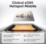 Чисто нов запечатан в целофан Преносим 4G LTE Мобилен Хотспот Linklan с eSIM Технология Глобален , снимка 4