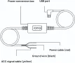 70mai Монтажен комплект Hardwire Kit - Micro USB Midrive, снимка 4