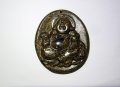 Буда медальон от естествен,натурален Бронзит 136.25 карата Индия, снимка 2