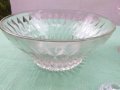 Българско стъкло фруктиера,купа и др, снимка 4