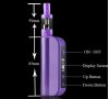 Електронна цигара/вейп ECT eT 50 Starter Kit, 2200mah, 2.5ml Fog Atomizer, снимка 6