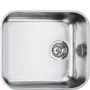 SMEG UM45 – нова мивка за вграждане под плот, неръждаема стомана, снимка 2