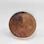 Монеро монета / Monero Coin ( XMR ) - Copper, снимка 1 - Нумизматика и бонистика - 38573844