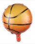 топка за Баскетбол Баскетболна фолио фолиев балон хелий или въздух рожден ден, снимка 3