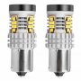 3000053465 Крушки диодни LED CANBUS 3020 24SMD 1156 BA15S P21W R10W R5W Бял 12V / 24V 2броя 02797