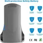 Нова Резервна батерия за Shark IZ370UK IZ380UK IZ381UKT 3500mAh 21.6V прахосмукачка Шарк, снимка 5