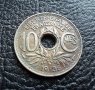 Стара монета 10 сантима 1936 г. Франция - топ !, снимка 6