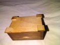 Дървени кутии за бижута и други неща  байцвана и лакирана от соца нови-100х70х55мм, снимка 5