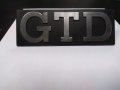 191853679C**НОВО**Емблема GTD за решетка VW Golf II Jetta 1984 1987 , снимка 1
