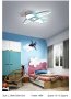 Модерна детска стая лед LED таванна лампа модерна анимационна самолет, снимка 4