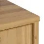 vidaXL Страничен шкаф ODDA 40x24x79 cm масивна дървесина бор, снимка 9