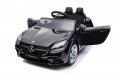 Акумулаторен КОЛА Licensed Mercedes Benz SLC300 12V с меки гуми с Кожена седалка, снимка 17