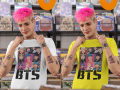 Тениска BTS Bangtan Boys Мъжки дамски и детски, снимка 7