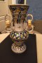 Антикварна ваза ceramica maiolica, снимка 2