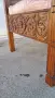 Диван канапе масив с дърворезба, снимка 7