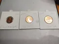 Селекция от 1-2 и 5 Евроцента - АВСТРИЯ- UNC 2002г., снимка 1