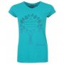 Дамска тениска Karrimor Organic T-Shirt изработена от лека и дишаща материя. Моделът има къси ръкави